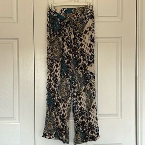 Patterned beach pants